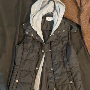 Vest with hood